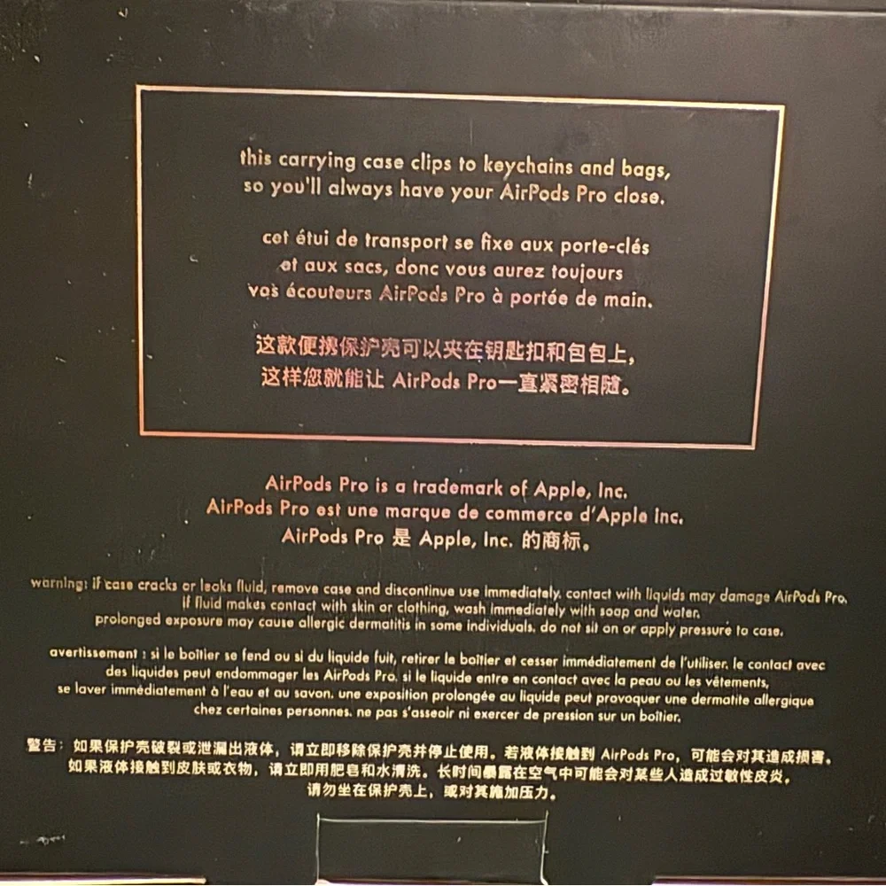 kate spade Sparkling Pink AirPods Pro Case - Picture 7 of 7